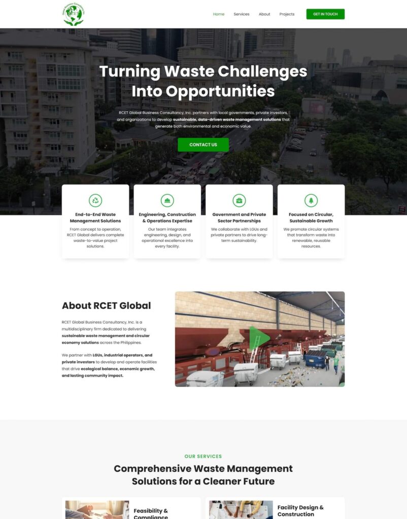 RCET New Website